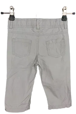 Topomini Kinder Stoffhose grau - 74 - Bild 2