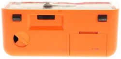 Kienzle portable Vintage Wecker – Reiseuhr Made in Germany – orange/schwarz - Bild 3