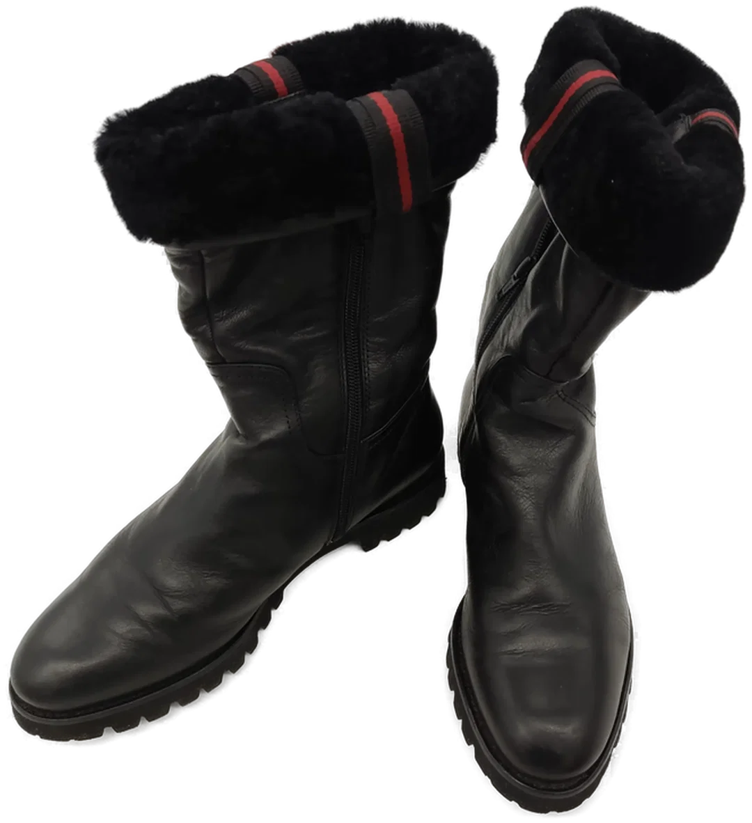 Högl Lederdamenstiefel Schwarz Gr: 37 1/2 – Bild 3