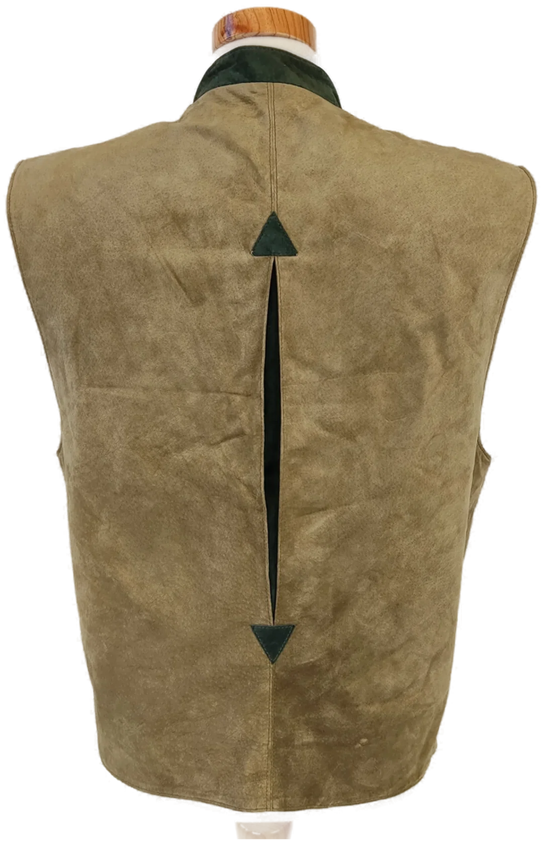 Echtleder Trachten-Gilet - 50 – Bild 3