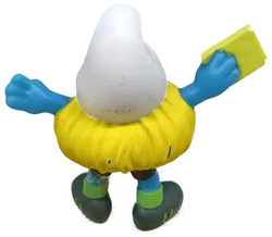 Schleich Peyo Schlümpfe - Schiedsrichter Schlumpfine mit gelber Karte - Bild 2