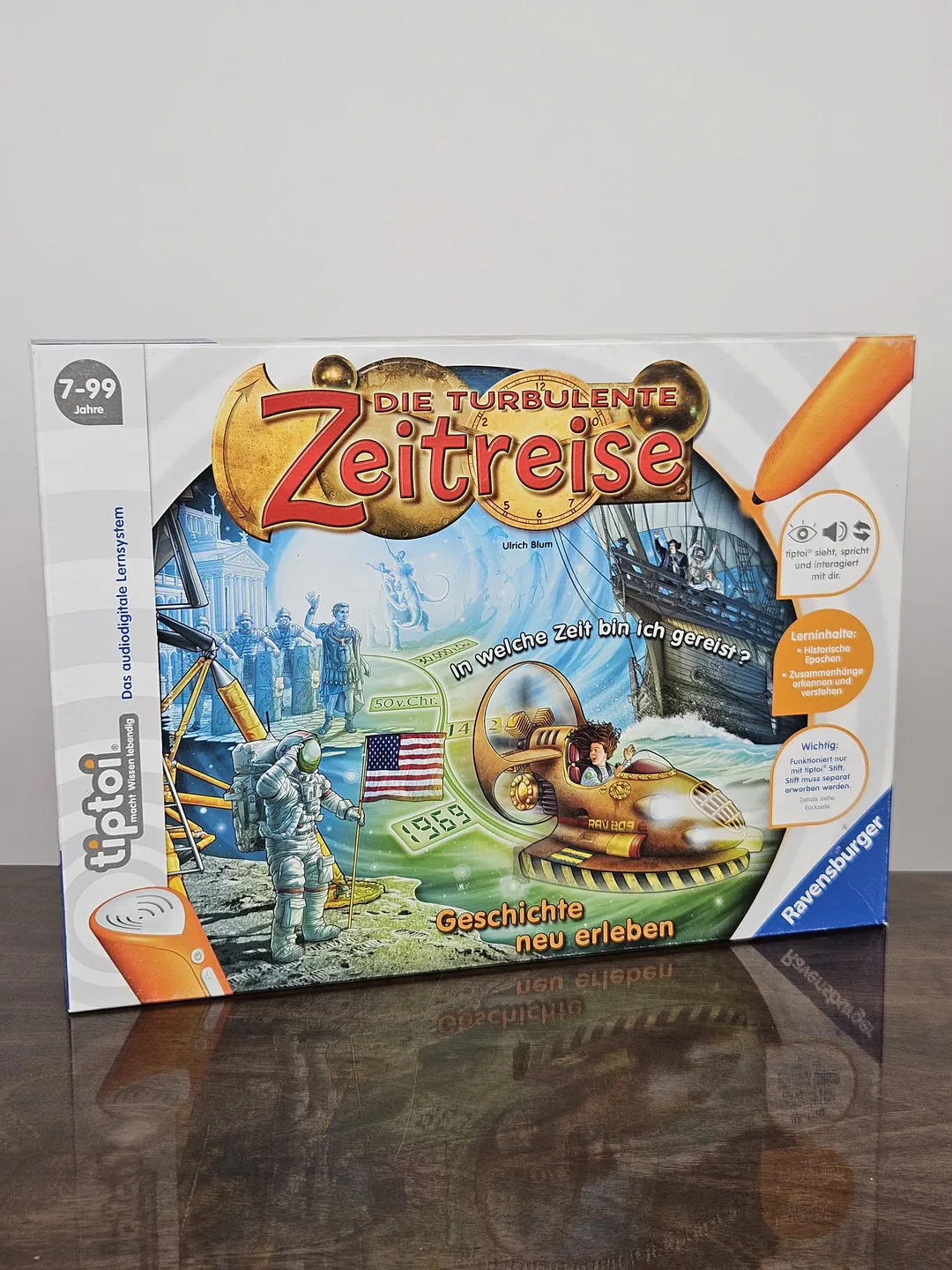 tiptoi® Die turbulente Zeitreise - Lernspiel - Ravensburger  - Bild 1