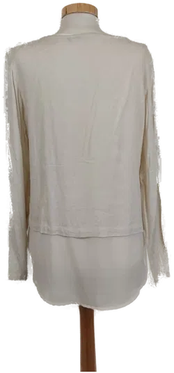 Tom Tailor Damen Bluse Creme Gr. 36 - Bild 2