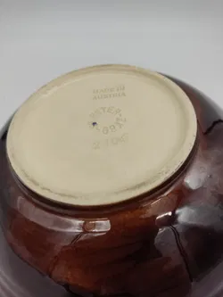 Vintage 50er-Jahre Keramik Obstschale St. Peter Graz/Austria - Bild 4
