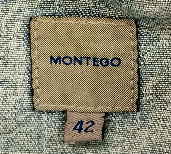 Montego Herren Denim Jacke blau Gr. 42 – Bild 3