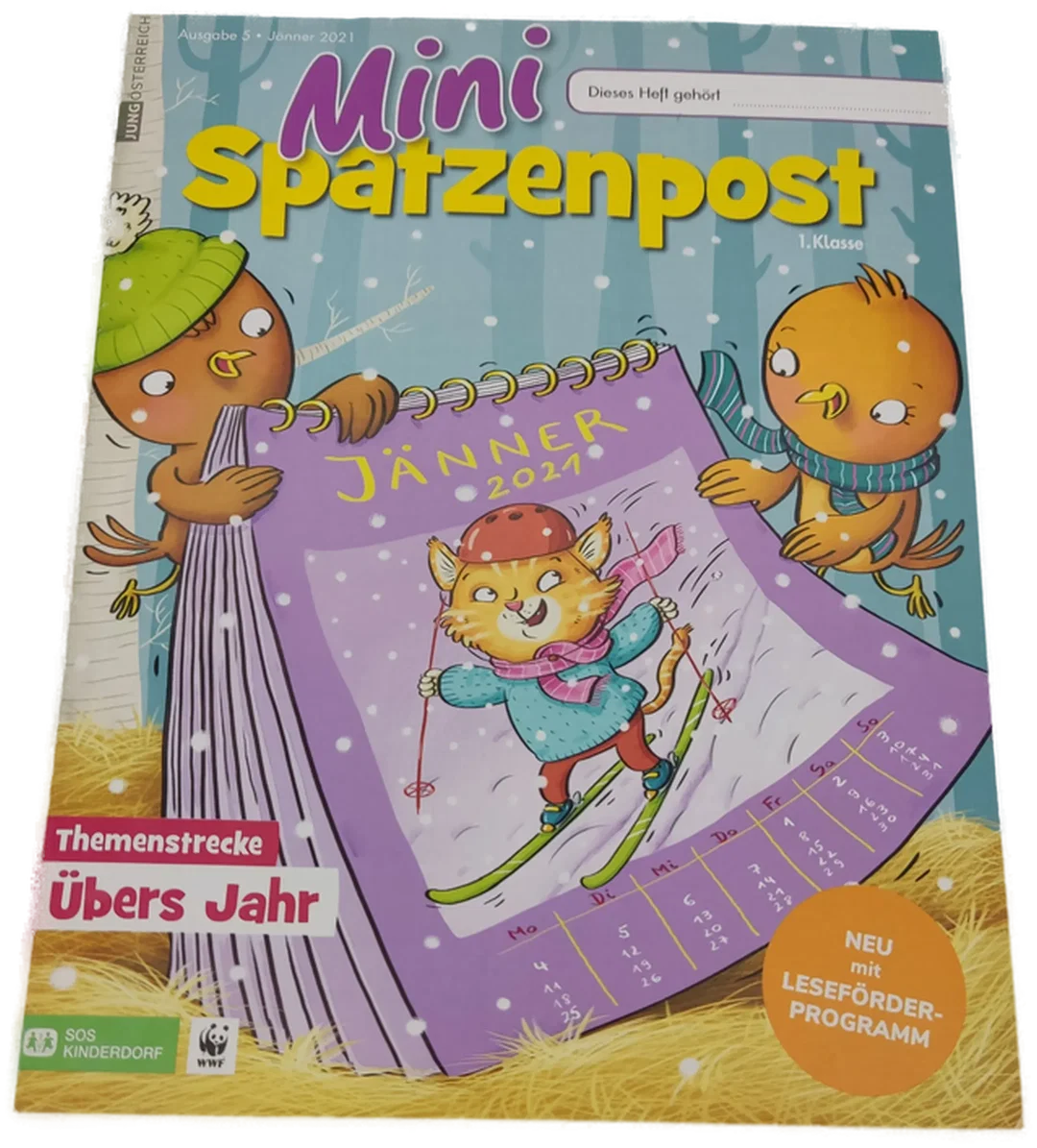 Hefte "Mini Spatzenpost", 5 tlg., 2020/2021 – Bild 5