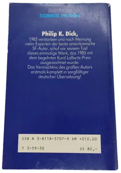 Buch Moewig Science Fiction Highlights 1 Philip K. Dicks Valis-Trilogie - Bild 2