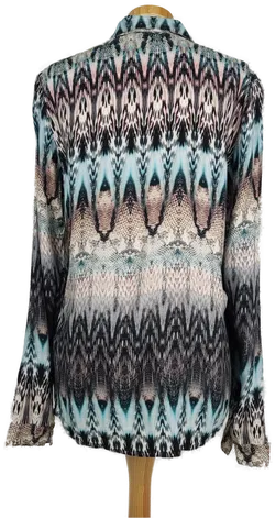 Bonita Damenbluse bunt gemustert - M/38 - Bild 2