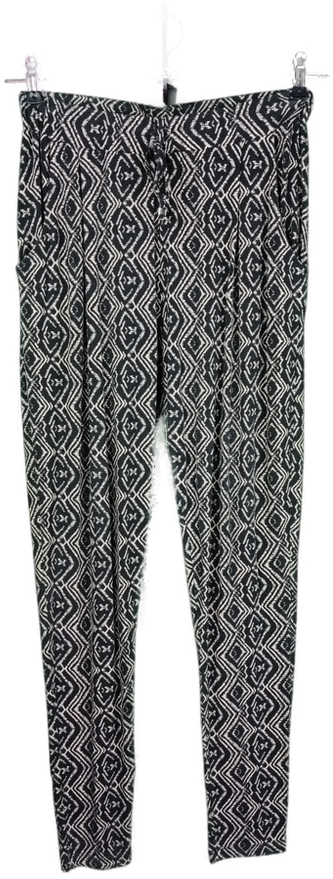 Orsay Damen Schlupfhose schwarz/weiß - S/36 - Bild 4