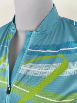 nakamura Damen Radtrikot ärmellos mit Halfzip Gr. 38 - Bild 3