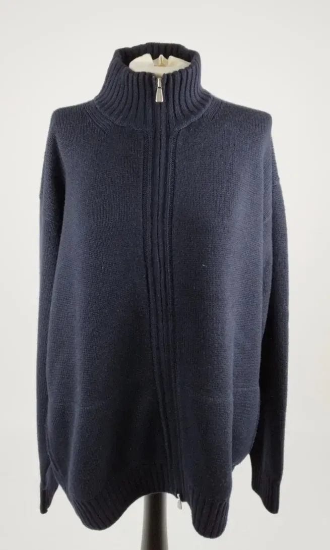 Loro Piana Pullover mit Reißverschluss - 100% Kaschmir - Bild 1