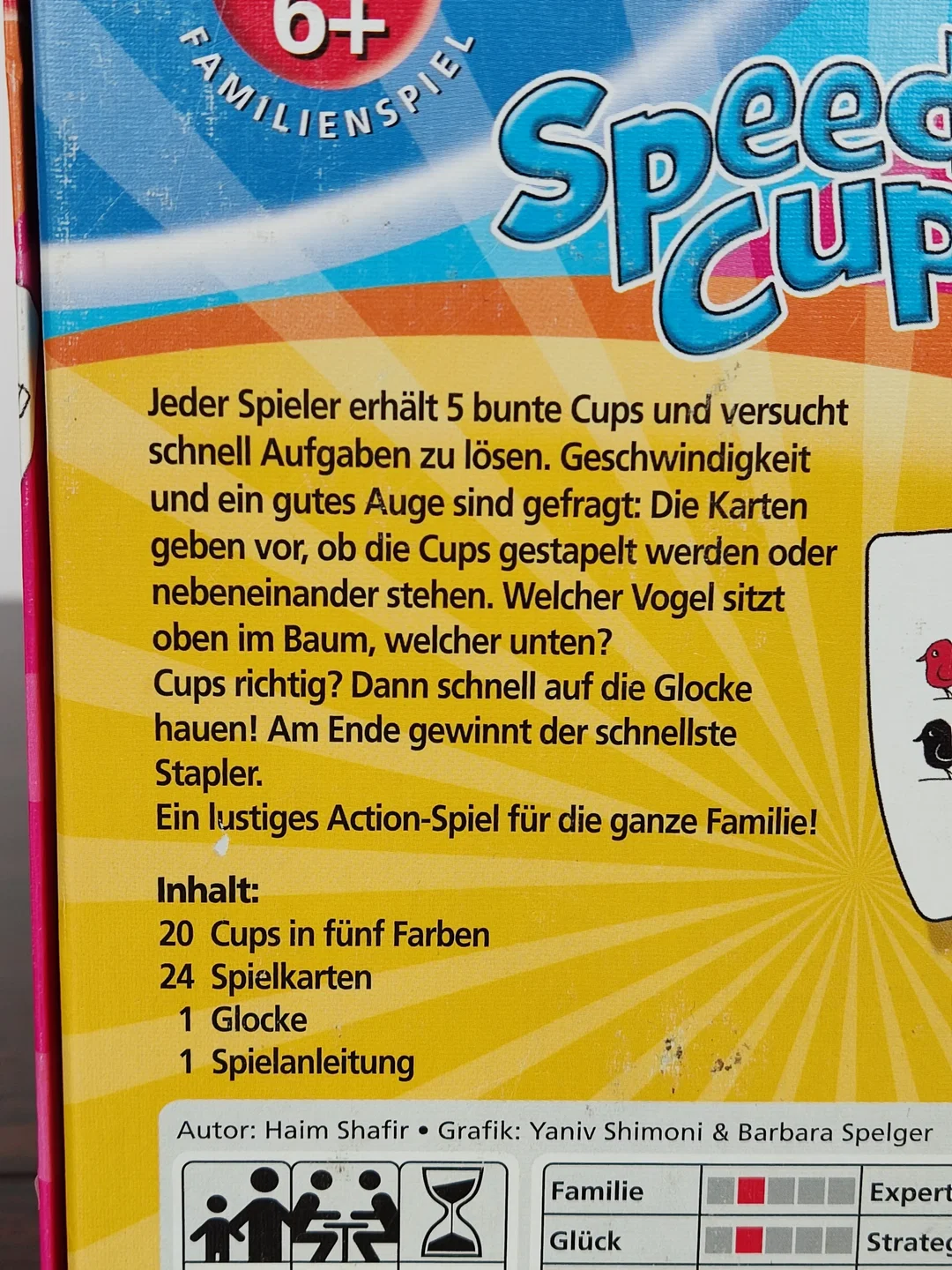 Speed Cups - Gesellschaftsspiele - Amigo  – Bild 6