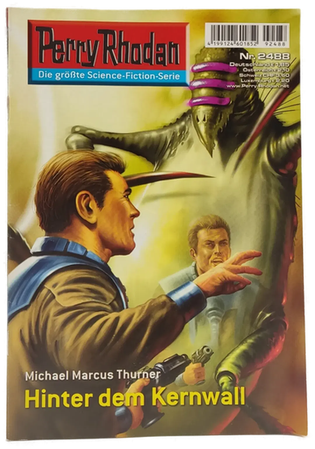 Romanheft Perry Rhodan Hinter dem Kernwall Erstauflage Nr. 2488 - Bild 1