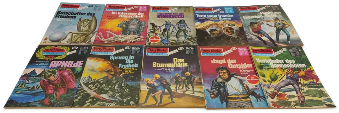  Romanhefte Perry Rhodan Zweitauflage, Nr.696 bis 706 – Bild 2