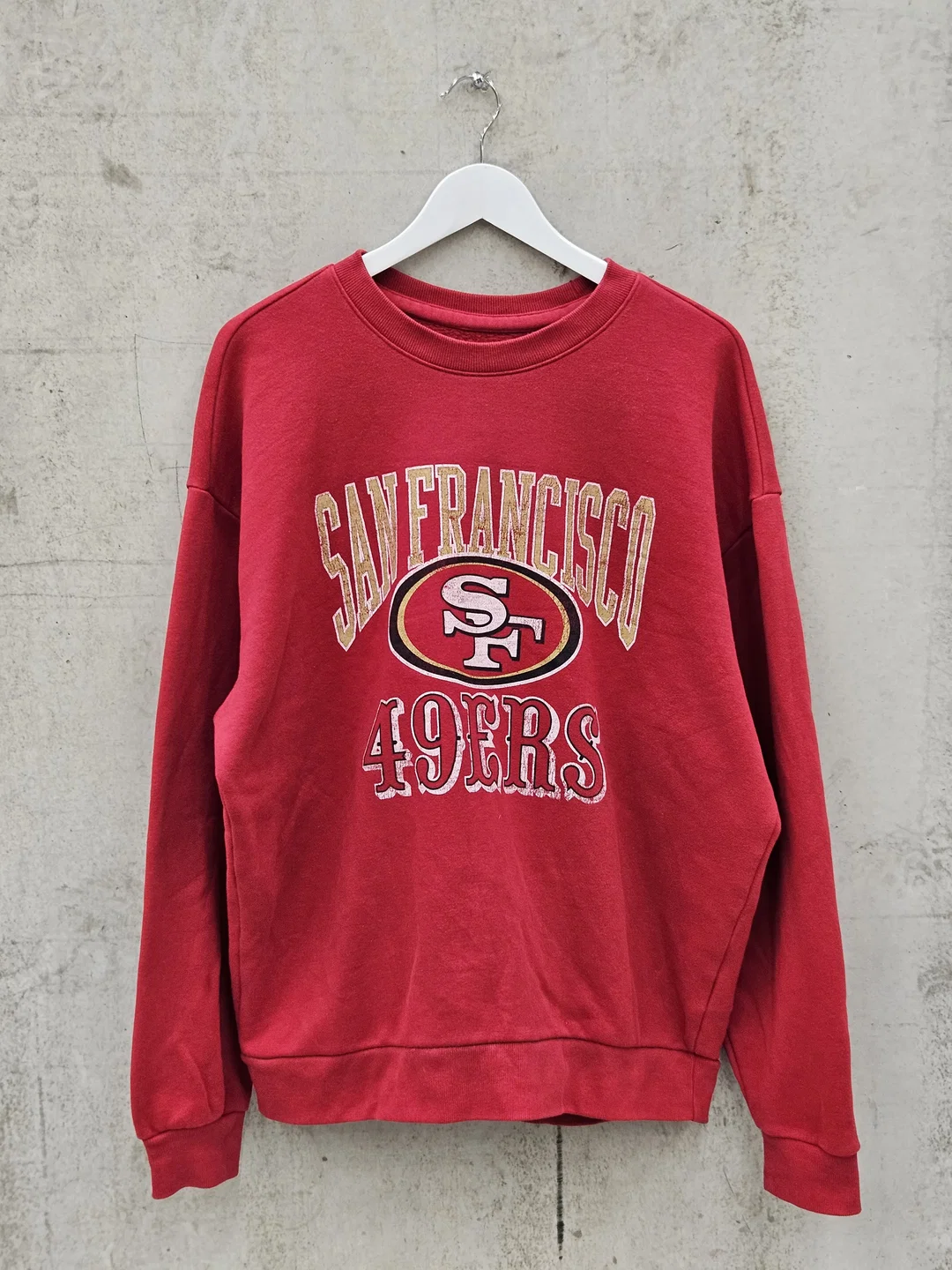 NFL TEAM APPARAL Herren Pulli, rot - Gr. XL – Bild 1