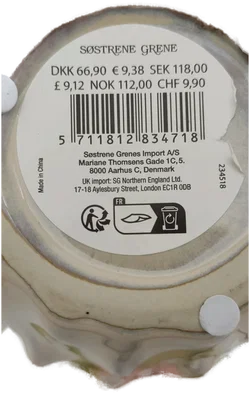 Keramik-Übertopf Creme | Dänisches Design – Vorschau 4
