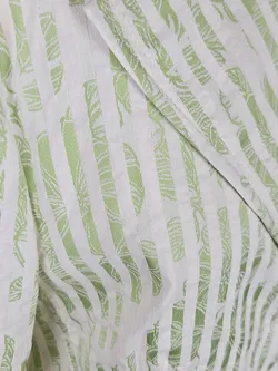 Delmod Vintage Damen Blazer, weiß/grün - Gr. XL  - Bild 4