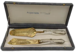 Messingbesteck Versilbert (Argentatao), Sonstige, | Vintage-Schatz – Vorschau 1