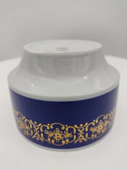 Schale Colditz Porzellan Kobalt mit Gold | DDR-Rarität – Vorschau 2