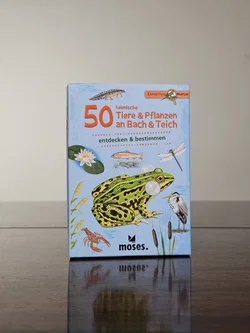 Heimische 50 Tier & Pflanzen an Bach & Teich. entdecken & bestimmen - Gesellschaftsspiele - Moses