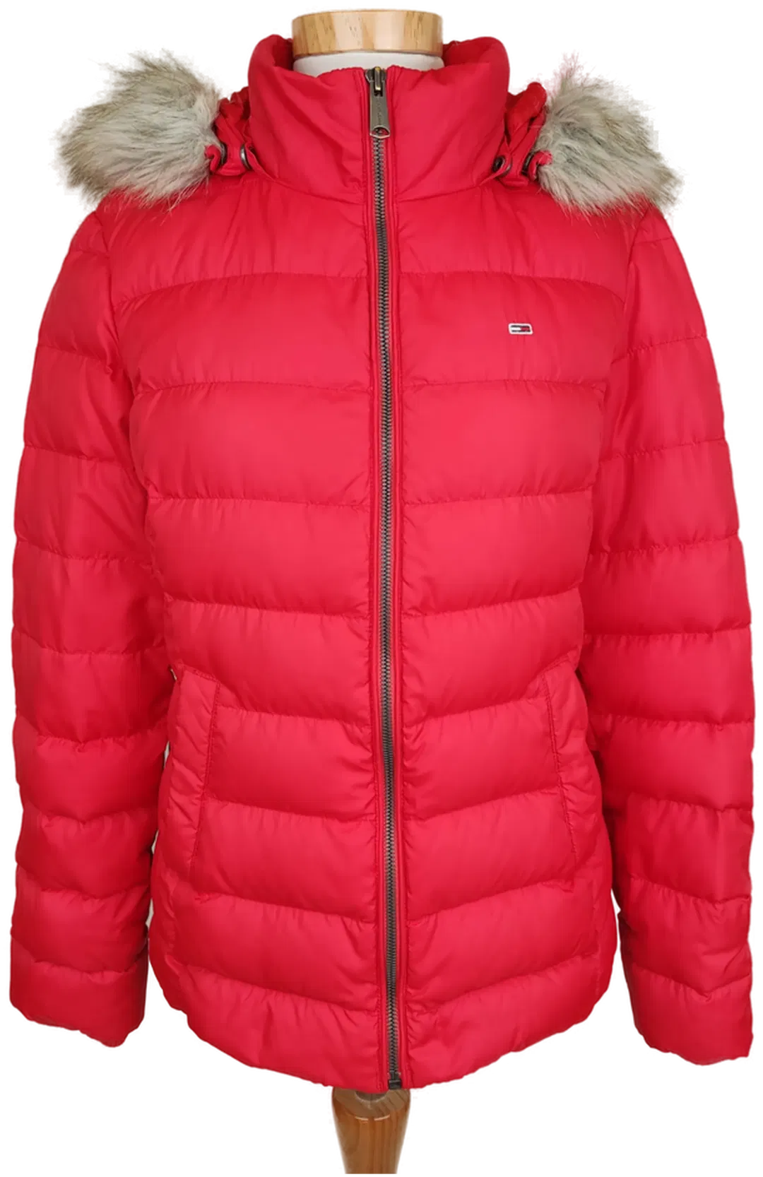 Tommy Jeans Damen Jacke rot - M/38 - Bild 4