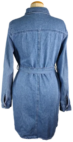 Jeans Minikleid AMISU | Urban-Denim - Bild 2