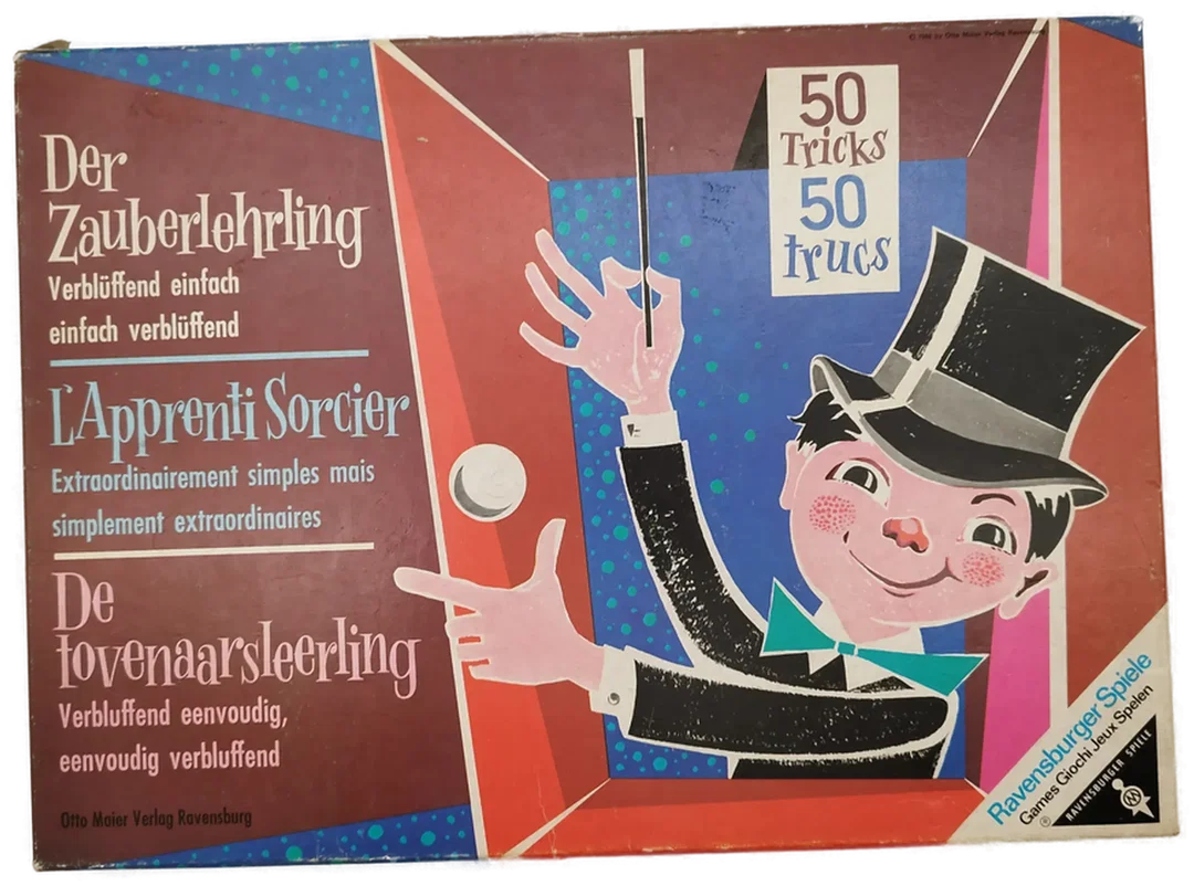 Ravensburger: Der Zauberlehrling - 50 Tricks / aus dem Jahre 1969 - Bild 4