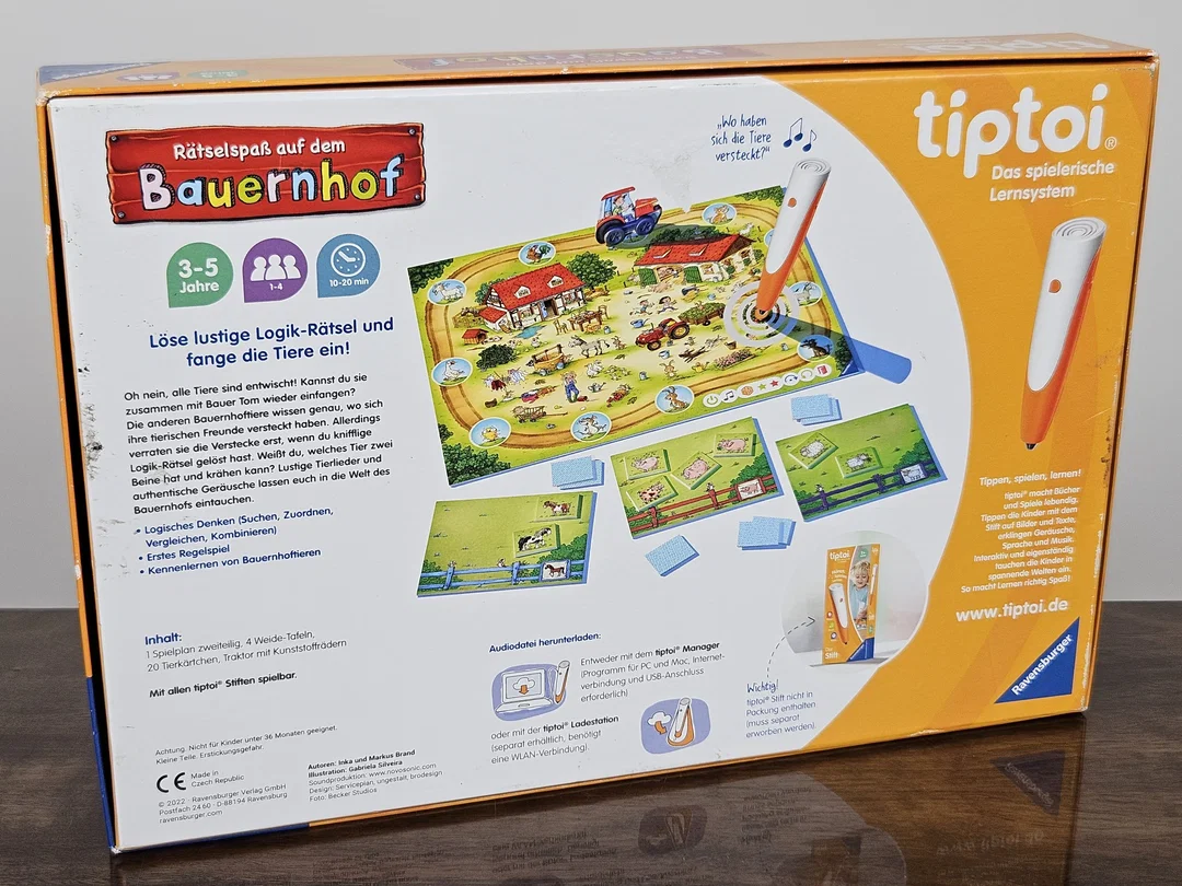 tiptoi® Rätselspaß auf dem Bauernhof - Lernspiel - Ravensburger – Bild 2