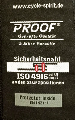 Cycle Spirit Herren Motorradjacke gemustert Gr. 38 - Bild 6