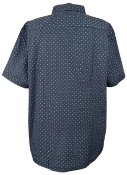 Tom Tailor Herren Kurzarmhemd, blau - Gr. XXXL  - Bild 2