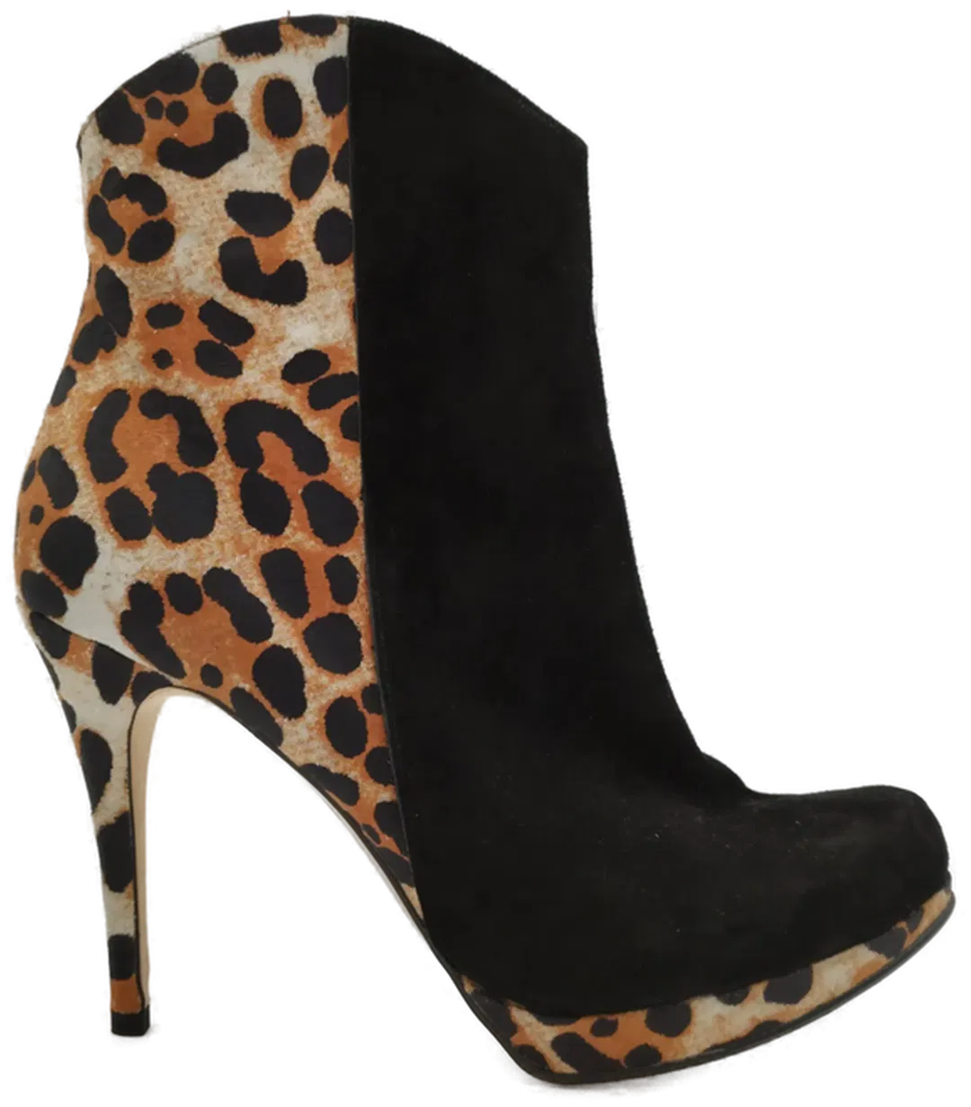 Stilvolle Damenstieflette Glööckler im Leopardenlook - Größe 42, Hochwertiges Kunstleder, Perfekt für Party & Alltag! - Bild 4