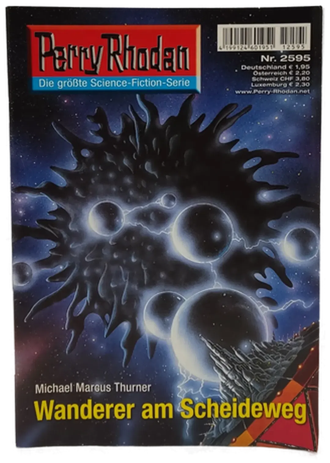  Romanheft Perry Rhodan Wanderer am Scheideweg Erstauflage Nr. 2595 - Bild 1