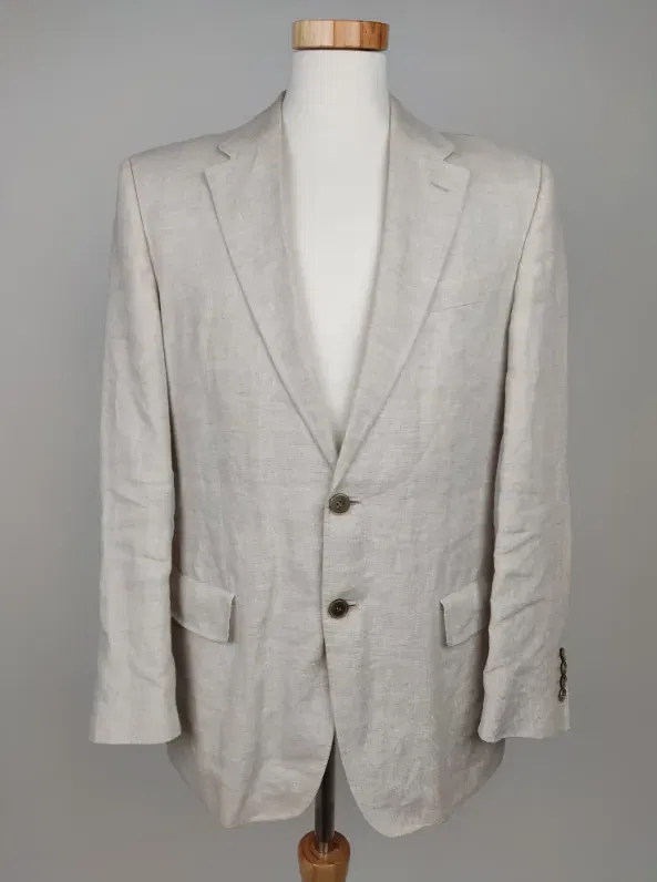Pierre Cardin Herren Leinen Sakko - Gr. M  - Bild 1