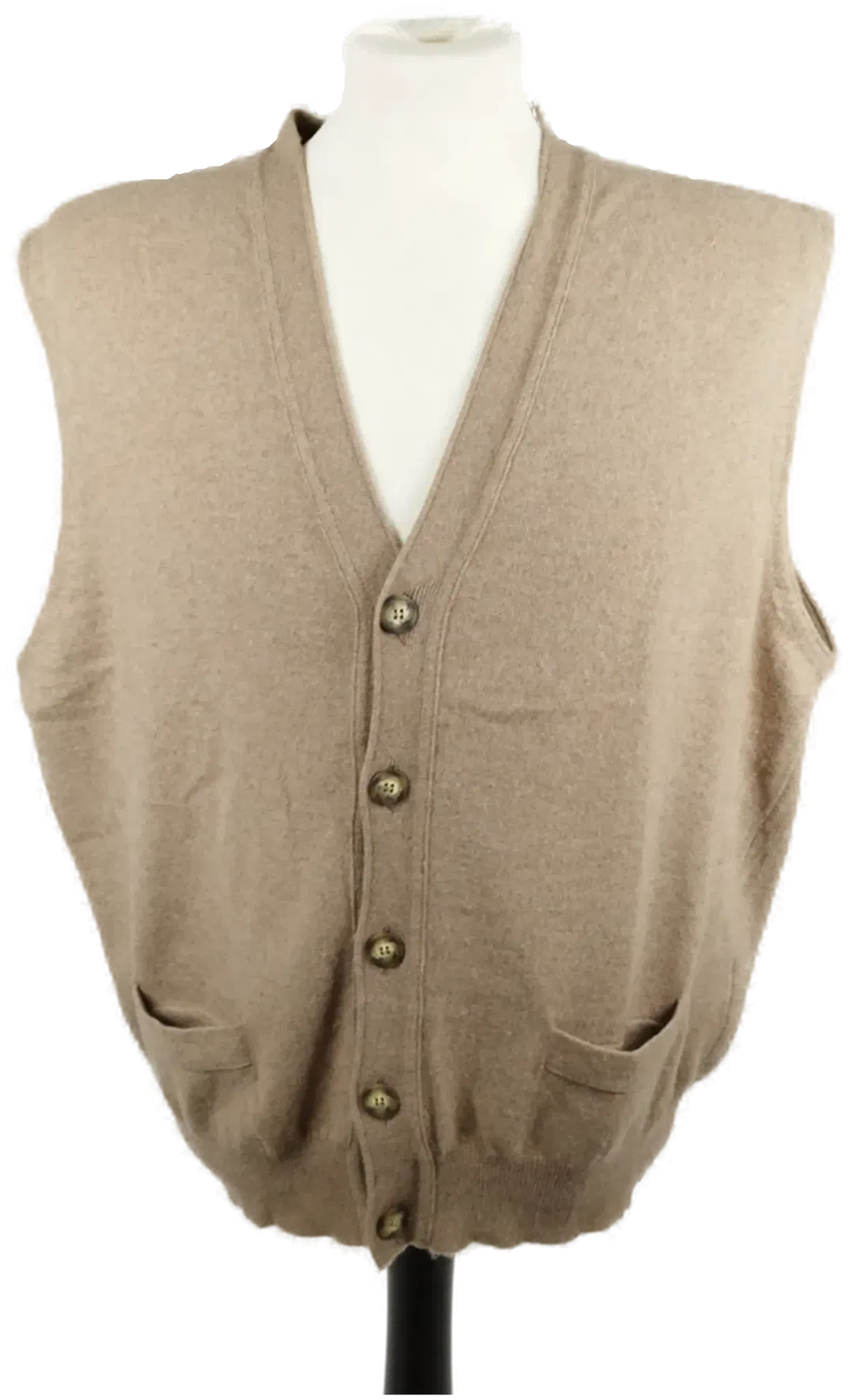 Solosopra Herrengilet - Gr. 48 / Pures Kaschmir - Bild 1