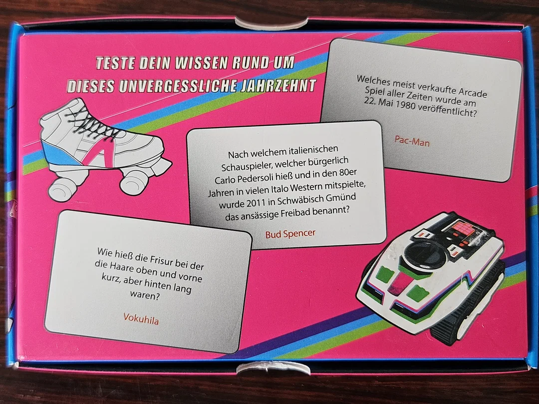 Der unglaubliche 80er Jahre Quiz - Gesellschaftsspiel - Mags – Bild 2