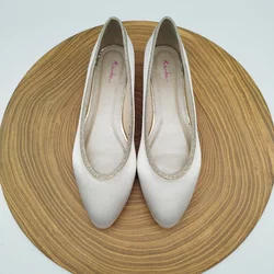 Elegante Rainbow Club Brautschuhe – Ivory Satin – Gr. 37 – neu & ungetragen – Vorschau 3