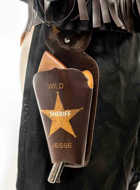Fasching Cowboy Kostüm Sheriff Kinder – Bild 2