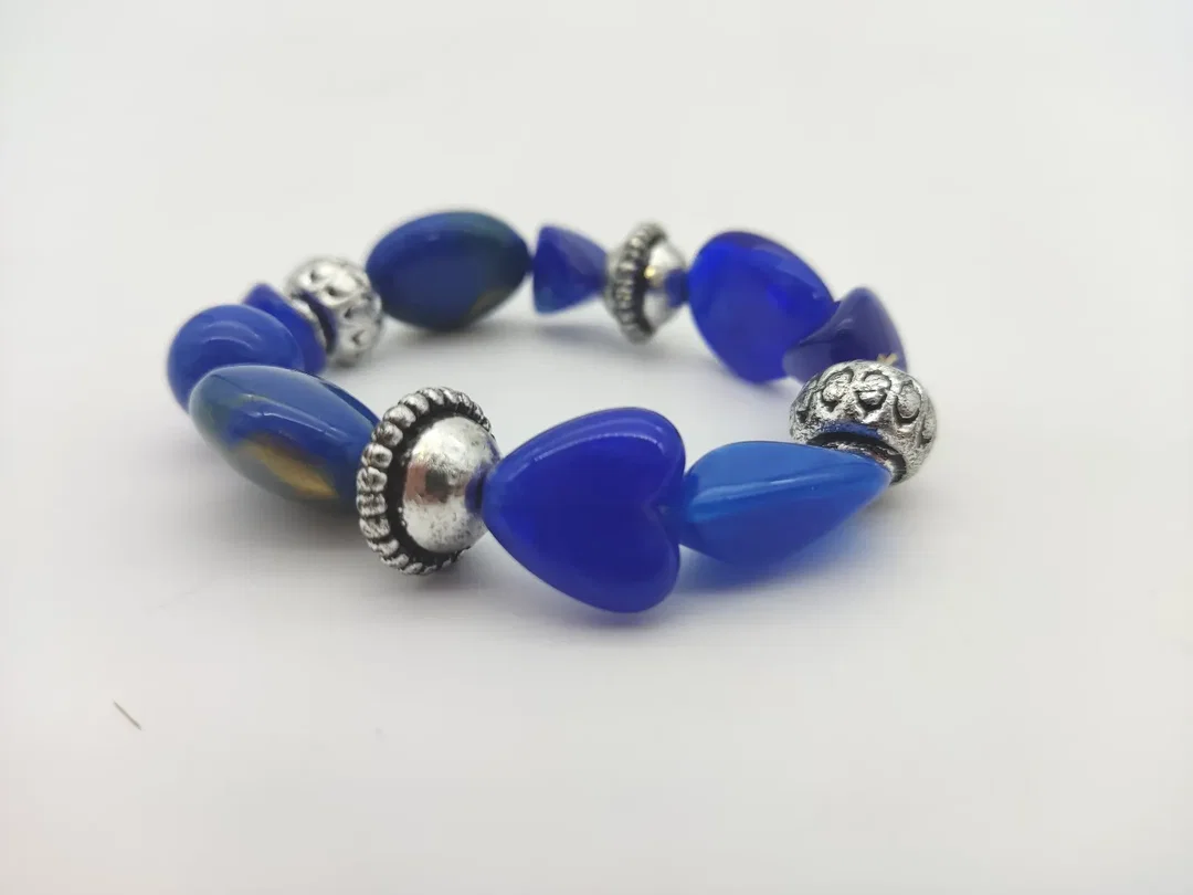 Armband Kombination 2-Teilig - Perlenarmband Gr.100 cm – Bild 5