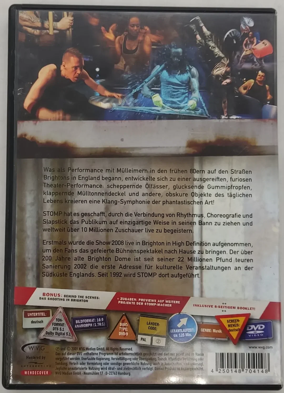 DVD "STOMP" LIVE 2008 Theater-Performance Musik Show – Bild 3