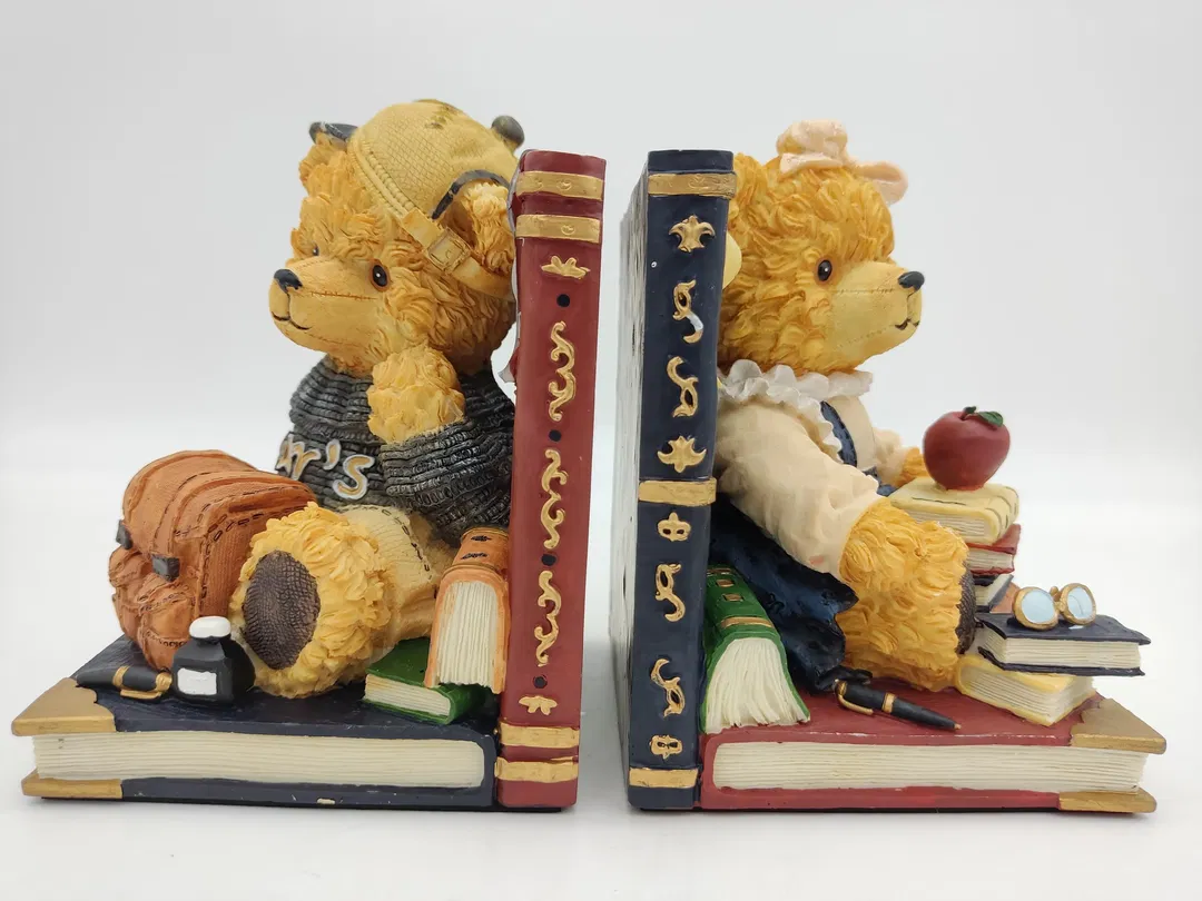 Buchstützen mit Teddybären  - Bild 4