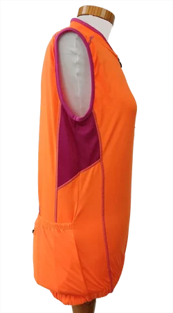 CMP Damen Fahrradtrikot, orange-violett  - Gr. XS / 34 – Vorschau 5