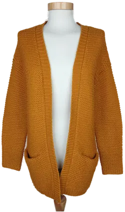Vero Moda Damen Strickjacke senf - XS/34 - Bild 1