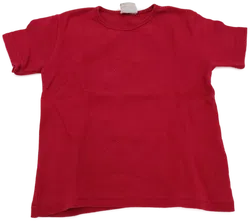 Kikstar Kinderkurzarm T-Shirt rot - 128 - Bild 1