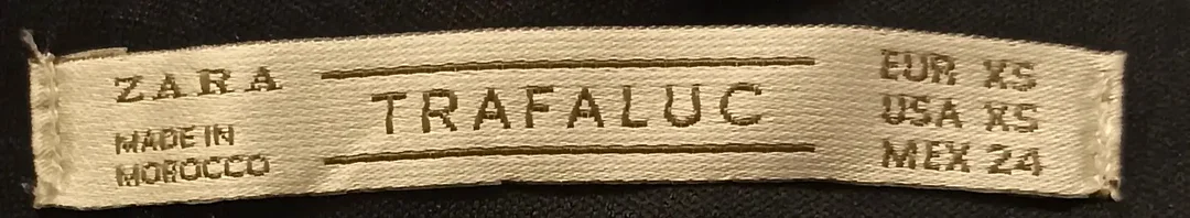 Zara Trafaluc Minikleid gemustert Gr. 34 – Bild 6