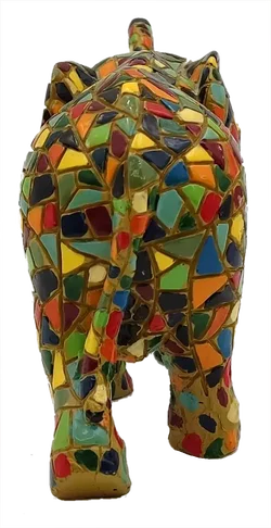Mosaik Elefant - Gaudí‑Stil - Bild 5