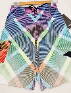 Hurley Herren-Badeshorts Gr. 28 mit buntem Muster - Bild 3