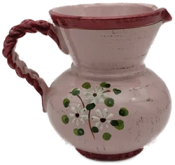 Keramikkrug Mit Blumenmotiv | Zeitloser Landhausstil - Bild 2