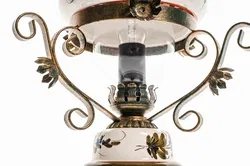 Tischlampe im Design einer Öl-Lampe 230V E14 - Bild 3