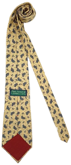 Peter Thomas by Superba Herren Seidenkrawatte gemustert – Vorschau 2