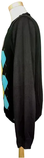 Volcom Herren Pullover schwarz mit Karo - M - Bild 3